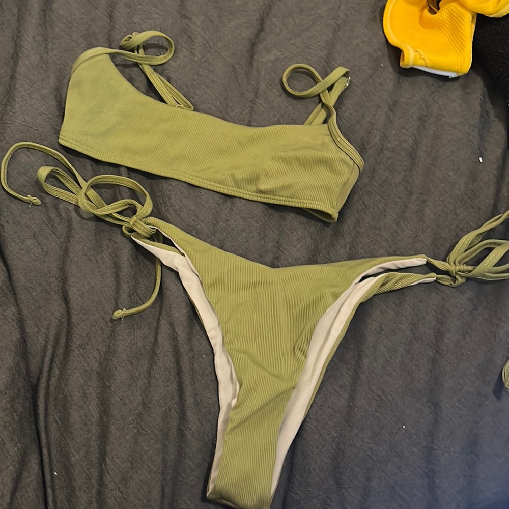 Green bikini